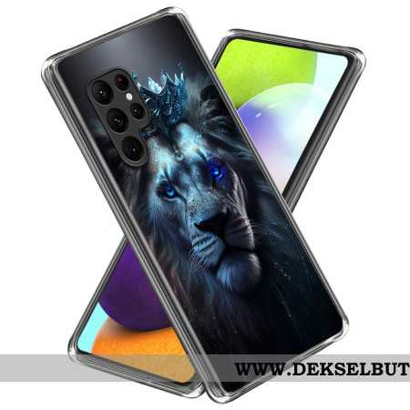 Deksel Samsung Galaxy S25 Ultra 5g Blå Løve Beskyttelse Deksel