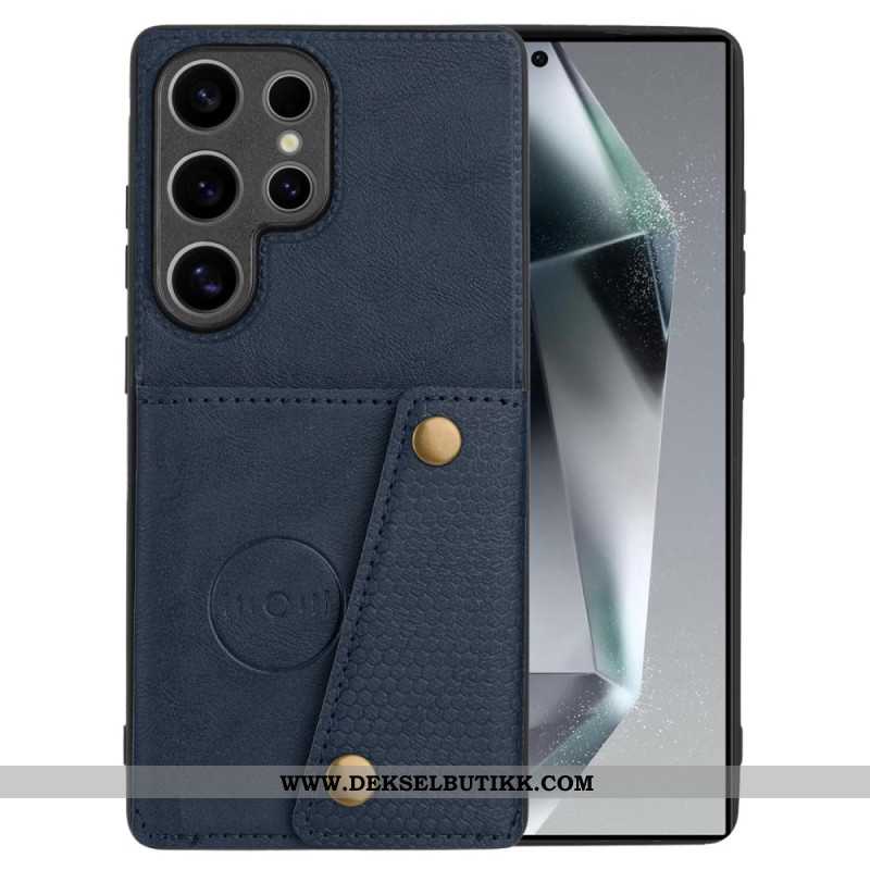 Deksel Samsung Galaxy S25 Ultra 5g Kortholder I Retrostil