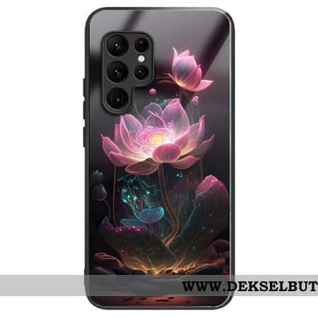 Deksel Samsung Galaxy S25 Ultra 5g Lotus I Herdet Glass