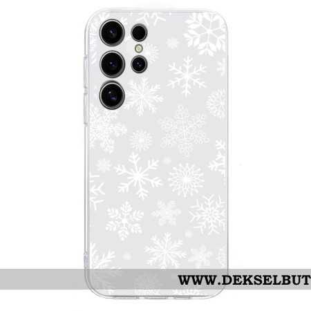 Deksel Samsung Galaxy S25 Ultra 5g Mobildeksel Snøfnugg