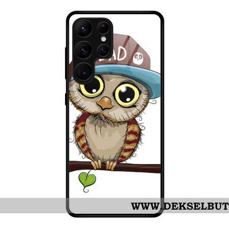 Deksel Samsung Galaxy S25 Ultra 5g Mobildeksel Ugle I Herdet Glass