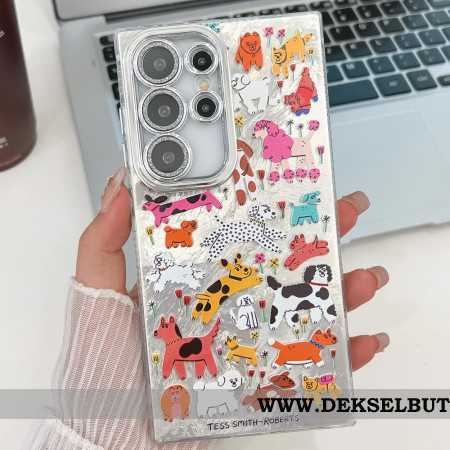 Deksel Samsung Galaxy S25 Ultra 5g Morsomme Dyr Med Linsebeskytter