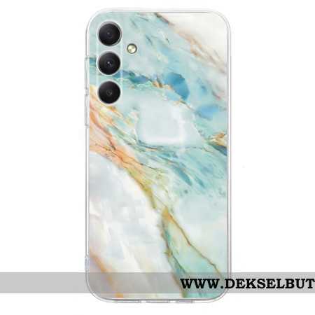 Deksel Samsung Galaxy S26 Grønn Marmor Beskyttelse Deksel