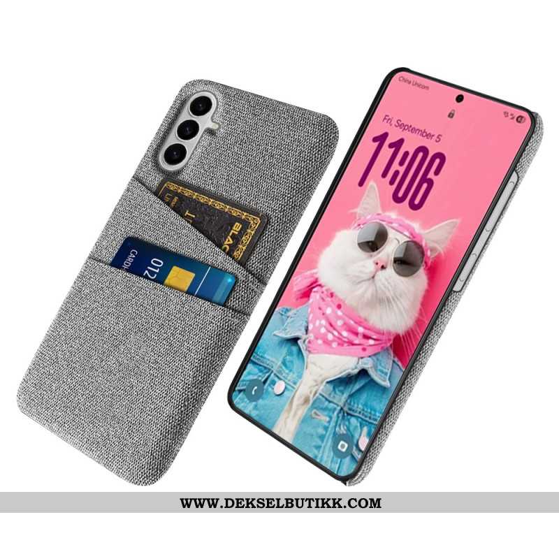 Deksel Samsung Galaxy S26 Kortholder I Stoff
