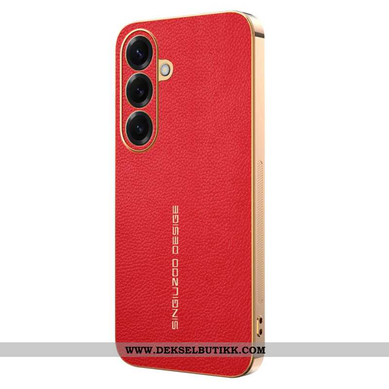 Deksel Samsung Galaxy S26 Litchi Tekstur