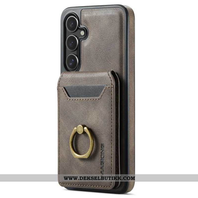 Deksel Samsung Galaxy S26 Magging Magnetisk Kortholder Og Ring Beskyttelse Deksel