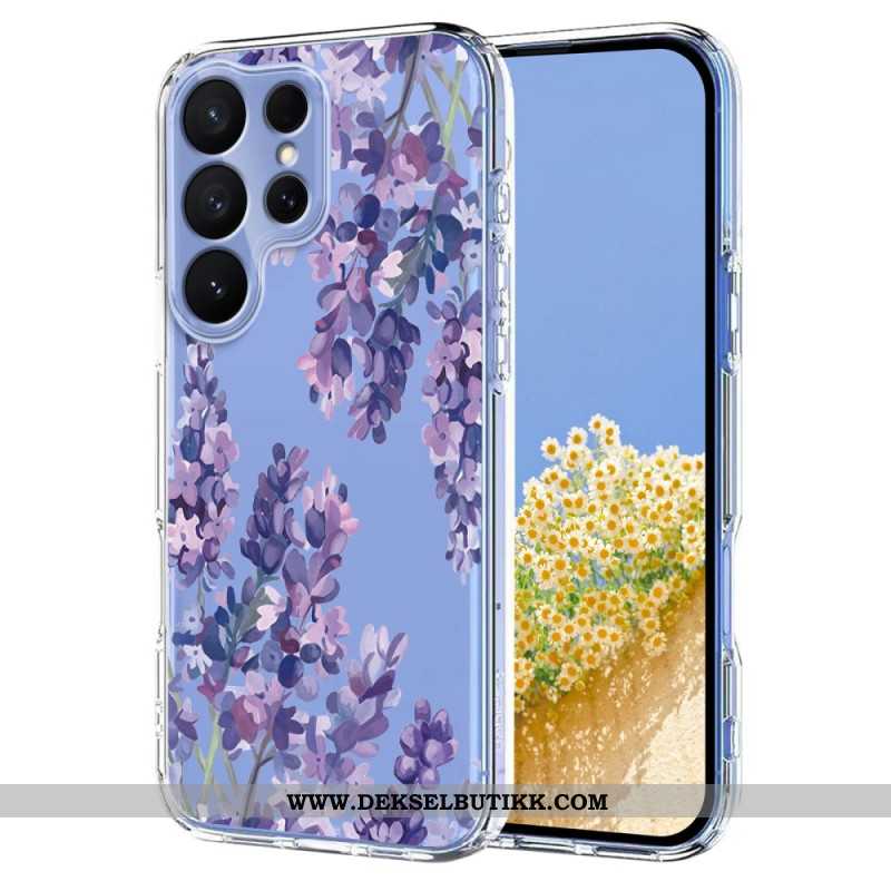 Deksel Samsung Galaxy S26 Ultra Sommerfugler Og Blomster Beskyttelse Deksel