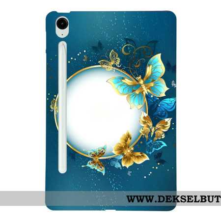 Deksel Samsung Galaxy Tab S10 Fe Plus Sirkel Og Sommerfugler