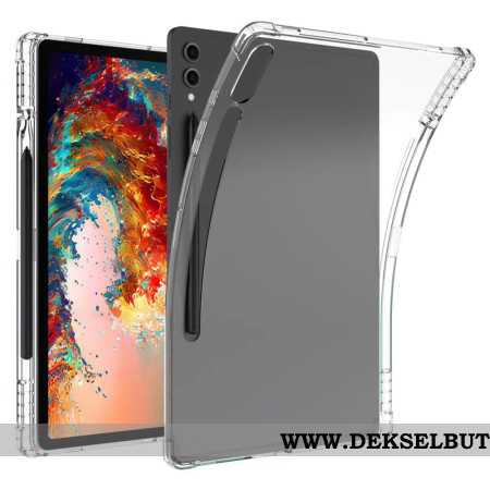 Deksel Samsung Galaxy Tab S10 Plus Forsterket Gjennomsiktig Med Pekepennholder Beskyttelse Deksel