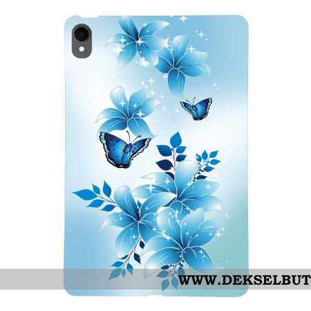 Deksel Samsung Galaxy Tab S11 Små Blå Sommerfugler