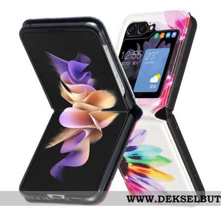 Deksel Samsung Galaxy Z Flip 7 Fe Akvarellblomst