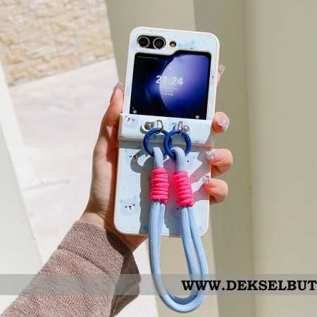 Deksel Samsung Galaxy Z Flip 7 Fe Bjørnedesign Og Håndleddsstropp