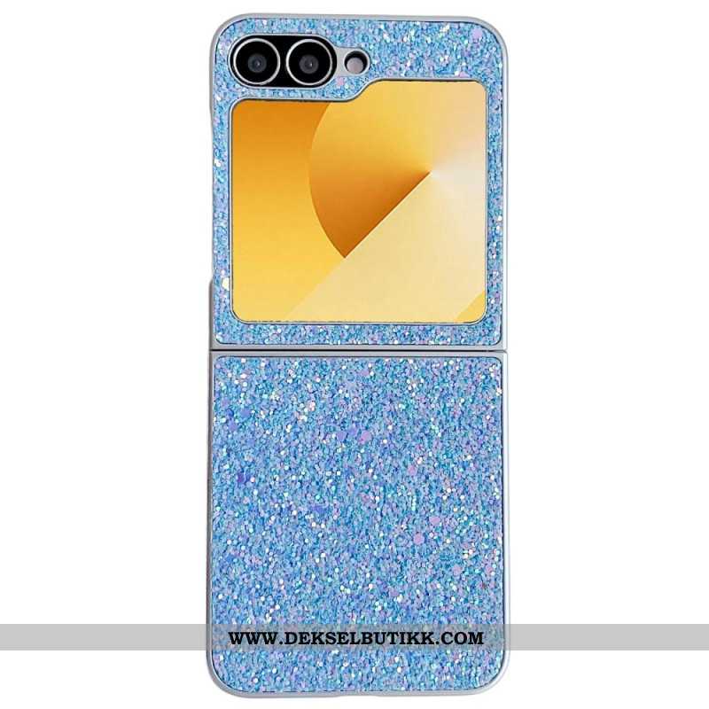 Deksel Samsung Galaxy Z Flip 7 Fe Glitterdesign
