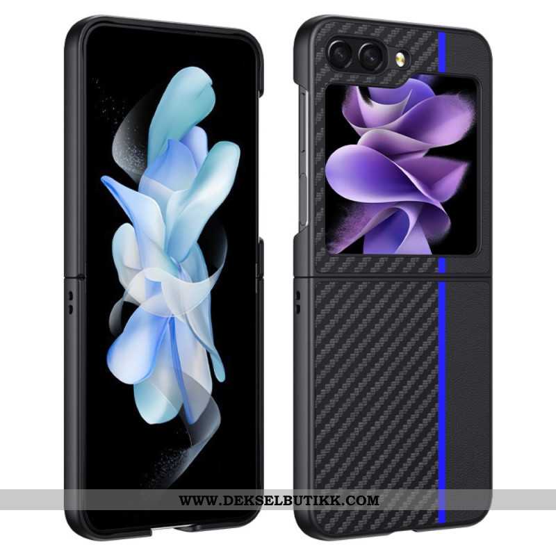 Deksel Samsung Galaxy Z Flip 7 Fe Karbonfiberfinish