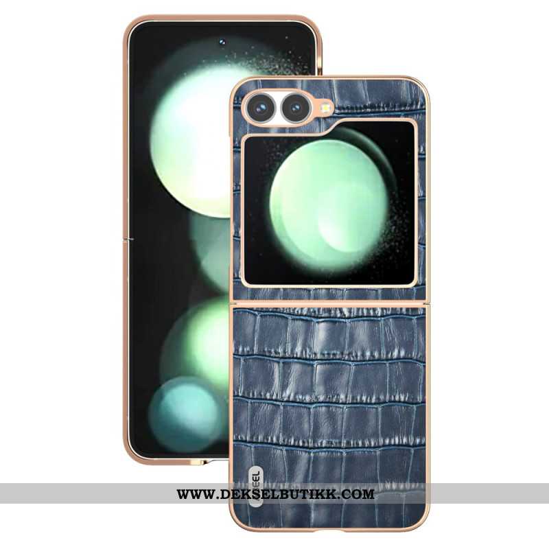 Deksel Samsung Galaxy Z Flip 7 Fe Krokodillestil