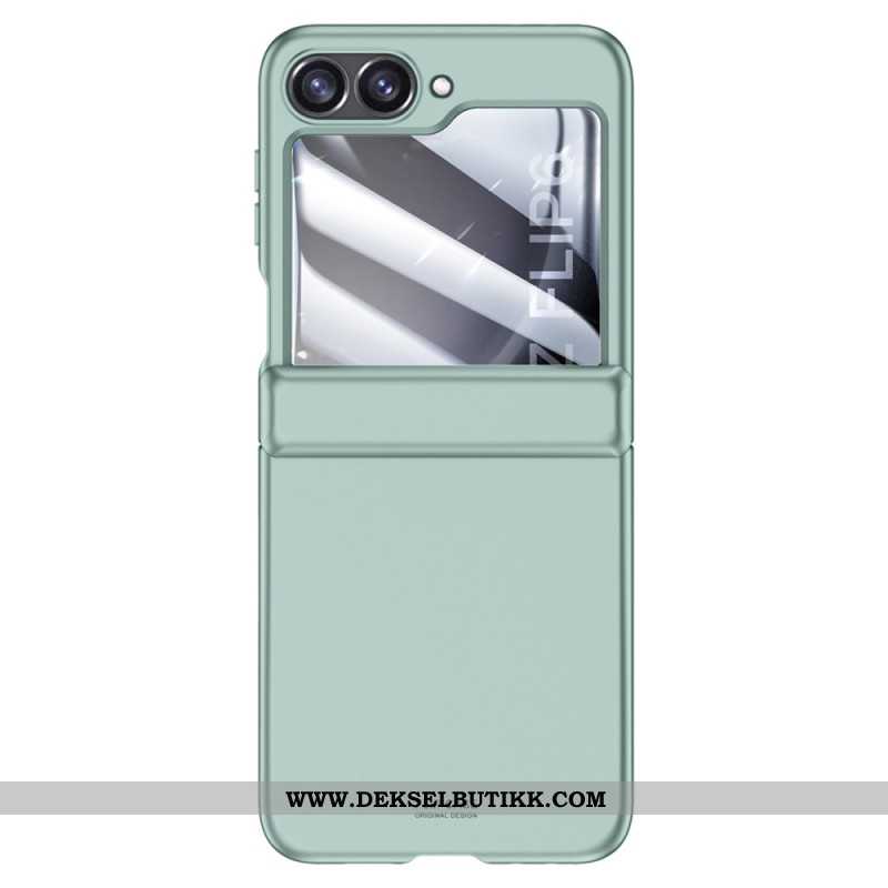 Deksel Samsung Galaxy Z Flip 7 Fe Mobildeksel Bakhengselbeskytter I Herdet Glass Og Skjermbeskytter