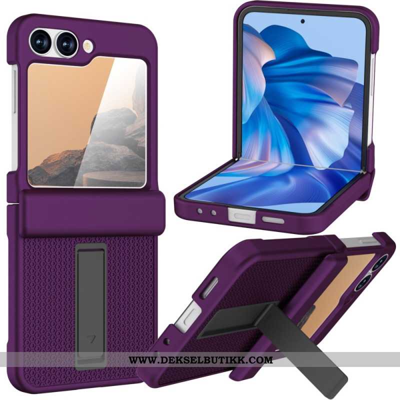 Deksel Samsung Galaxy Z Flip 7 Fe Mobildeksel Integrert Stativ