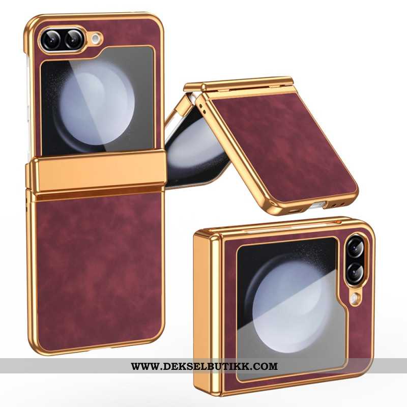 Deksel Samsung Galaxy Z Flip 7 Fe Mobildeksel Kunstig Skinn