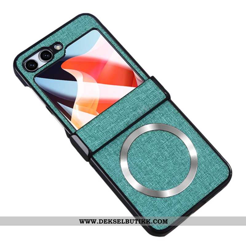 Deksel Samsung Galaxy Z Flip 7 Fe Stofftekstur