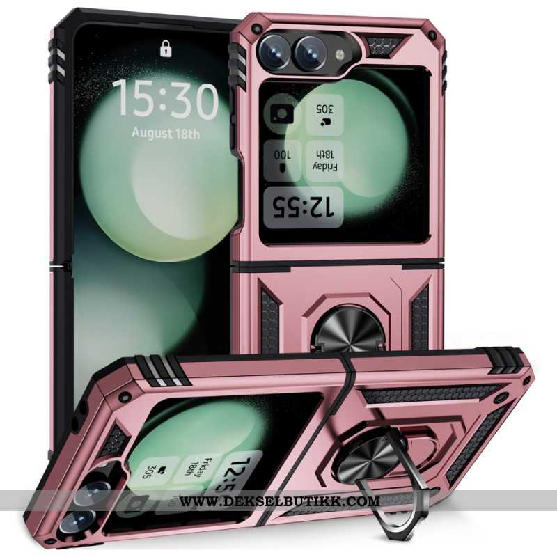 Deksel Samsung Galaxy Z Flip 7 Fe Ultraslitesterk Ringholder Beskyttelse Deksel