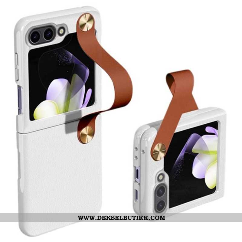 Deksel Samsung Galaxy Z Flip 7 Fe Ultratynn Gkk-lærrem