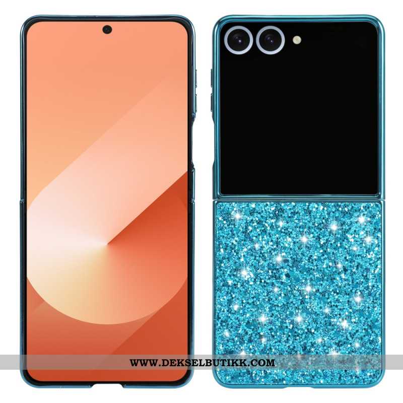 Deksel Samsung Galaxy Z Flip 7 Glitter Beskyttelse Deksel