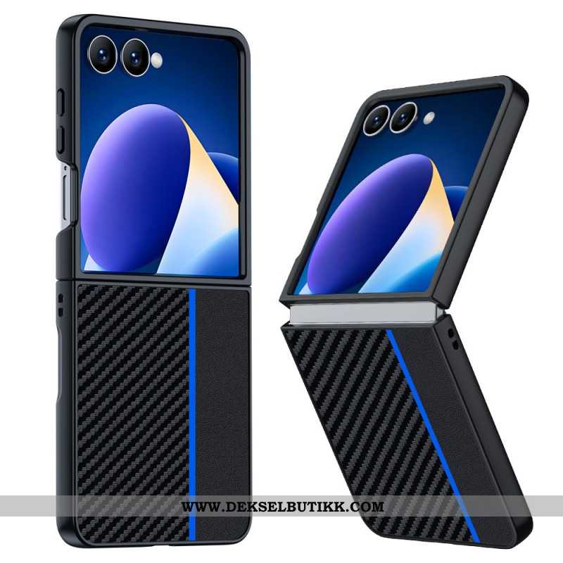 Deksel Samsung Galaxy Z Flip 7 Karbonfiberversjon