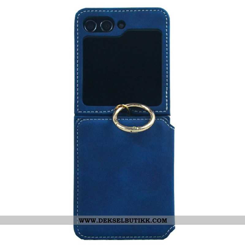 Deksel Samsung Galaxy Z Flip 7 Kortholder Og Avtakbar Kjede Beskyttelse Deksel