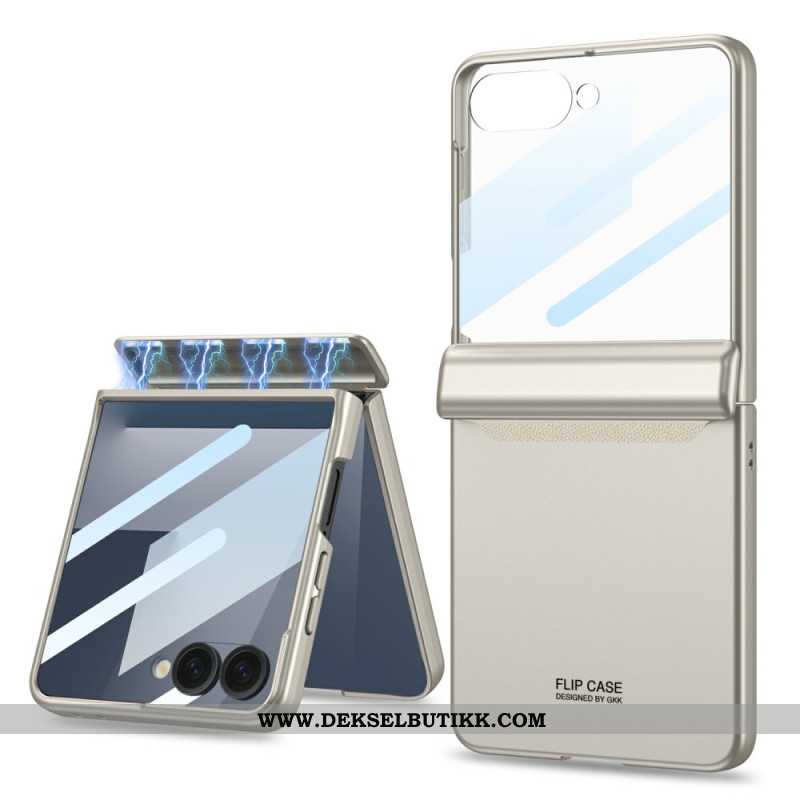 Deksel Samsung Galaxy Z Flip 7 Magnetisk Hengselbeskytter Og Skjermbeskytter