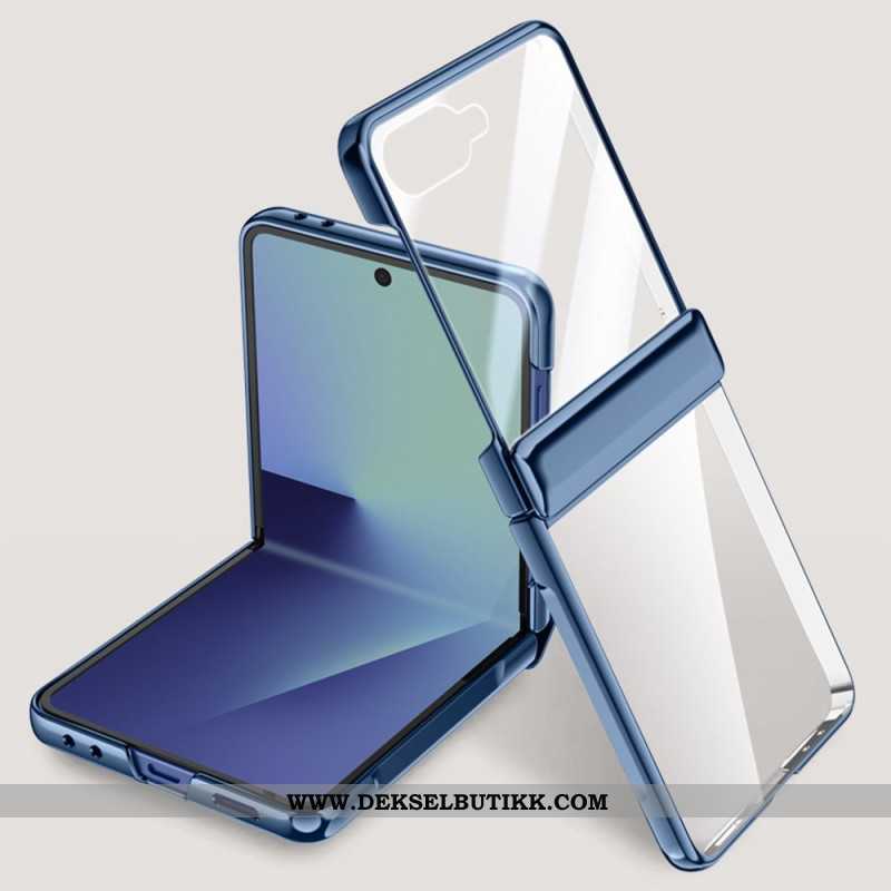Deksel Samsung Galaxy Z Flip 7 Metalleffekt Beskyttelse Deksel