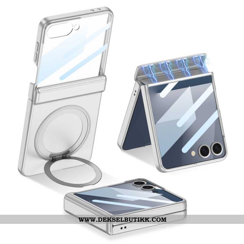 Deksel Samsung Galaxy Z Flip 7 Mobildeksel Gkk Magnetisk Holder Og Beskyttelse