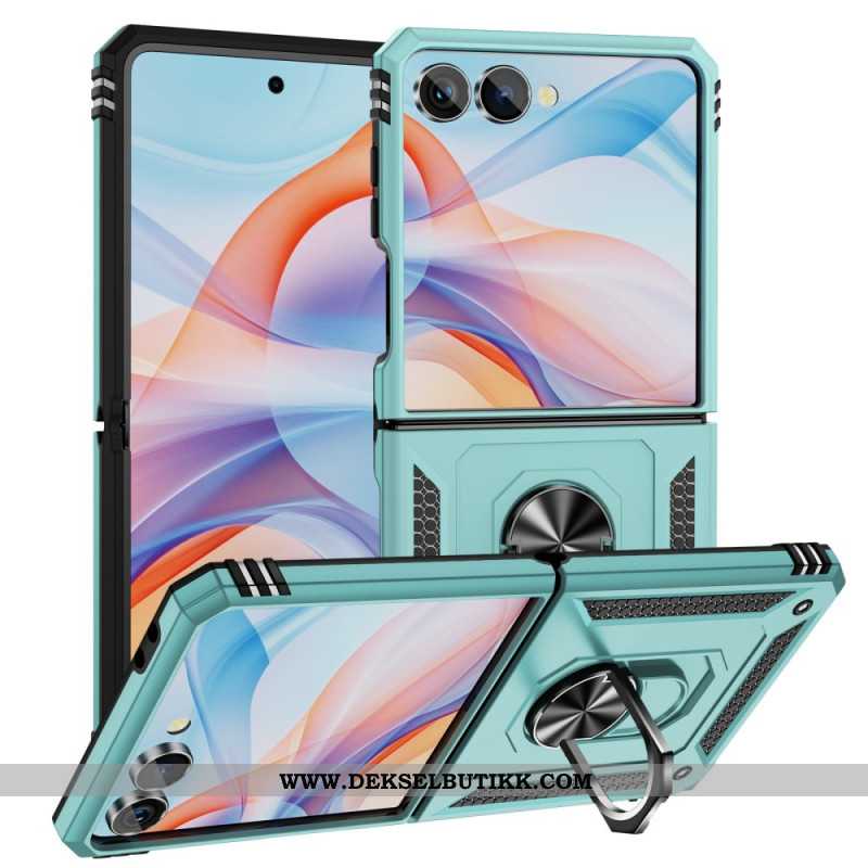 Deksel Samsung Galaxy Z Flip 7 Ringholder Og Støtsikker Beskyttelse