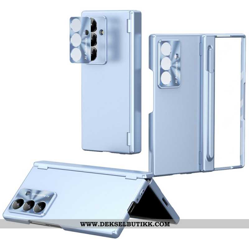 Deksel Samsung Galaxy Z Fold 7 Mobildeksel Skjermbeskytter I Herdet Glass Og Pekepennholder