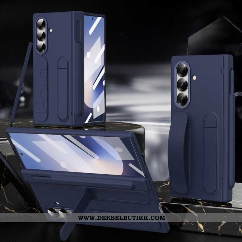 Deksel Samsung Galaxy Z Fold 7 Mobildeksel Stylus Og Manuell Stropp