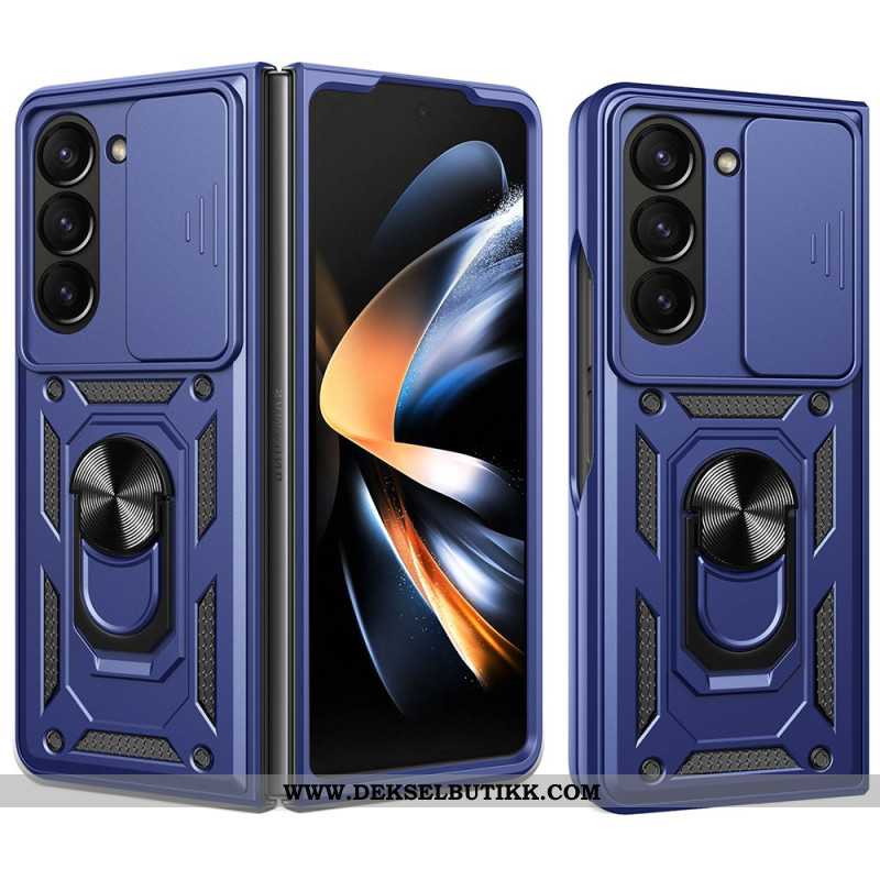 Deksel Samsung Galaxy Z Fold 7 Ringholder Og Skyvedeksel Til Kamera