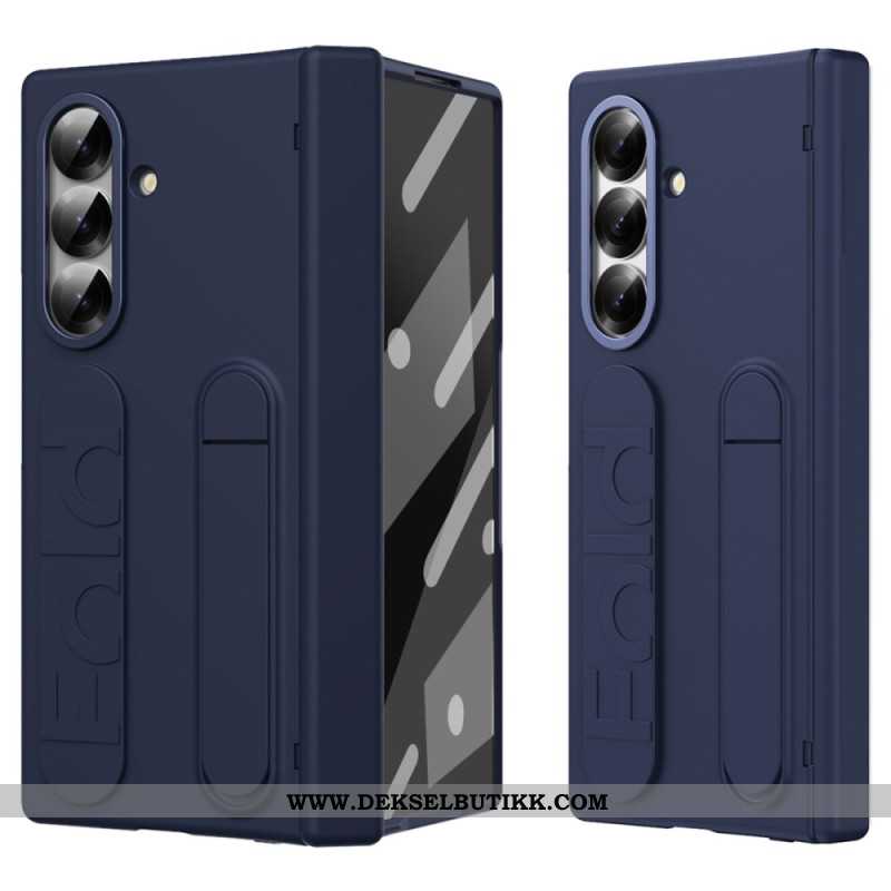 Deksel Samsung Galaxy Z Fold 7 Stativ Og Håndleddsstropp Beskyttelse Deksel