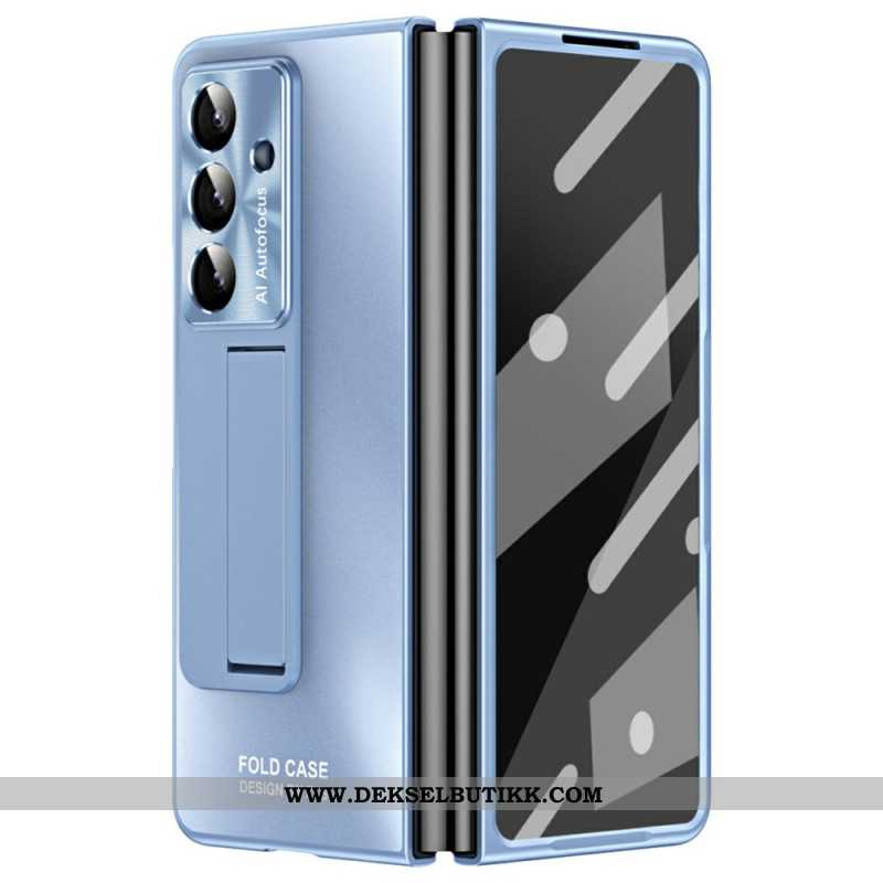 Deksel Samsung Galaxy Z Fold 7 Stativ Og Skjermbeskytter I Matt Finish