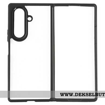 Deksel Samsung Galaxy Z Fold 7 Støtsikker Med Gjennomsiktighet Tilbake