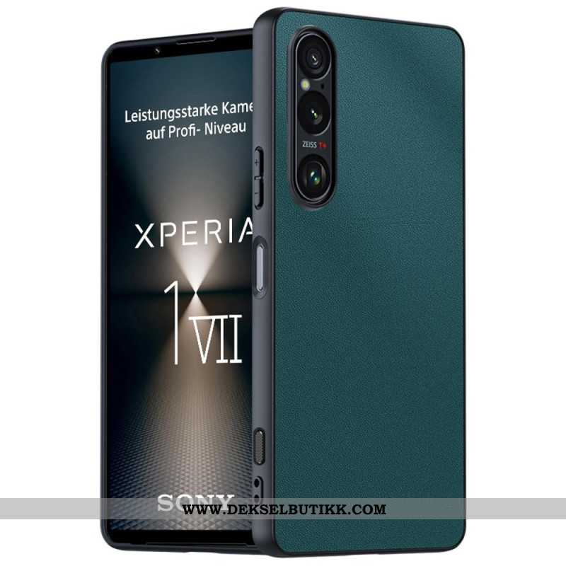 Deksel Sony Xperia 1 Vii Læreffekt Beskyttelse Deksel