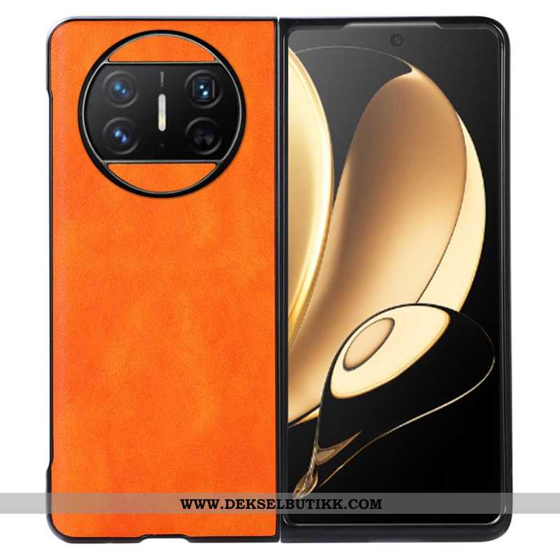 Deksel Til Huawei Mate X3 Litchi-skinn I Kunstskinn
