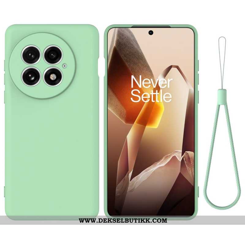 Deksel Til Oneplus 13 Flytende Silikon Med Stropp