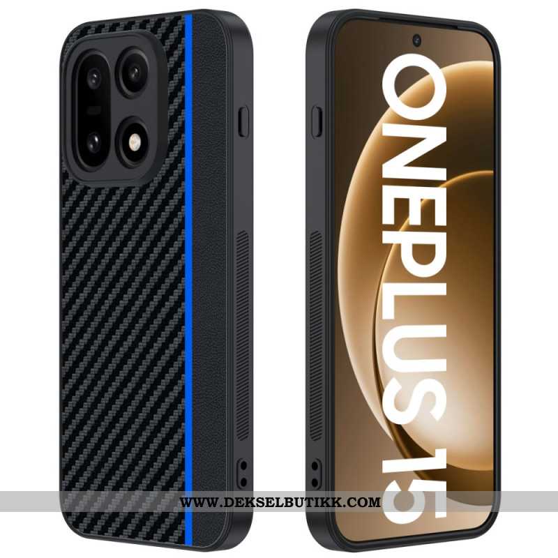 Deksel Til Oneplus 15 Karbonfibertekstur