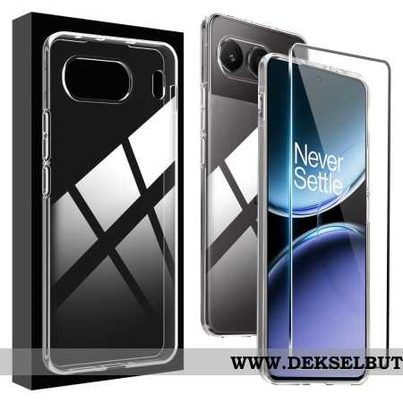 Deksel Til Oneplus Nord 4 Gjennomsiktig Deksel Og Skjermbeskytter