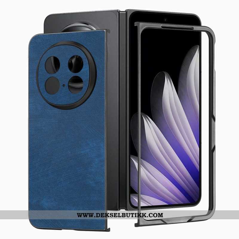 Deksel Til Oppo Find N5 Retro Skinn