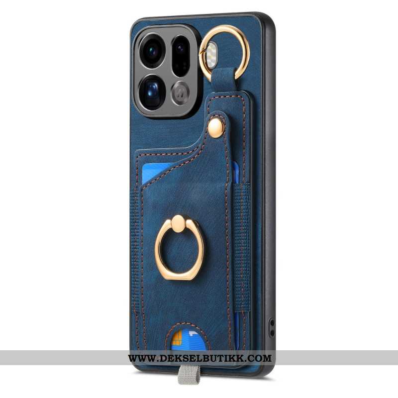 Deksel Til Oppo Find X9 Pro 5g Kortholder Og Ringholder