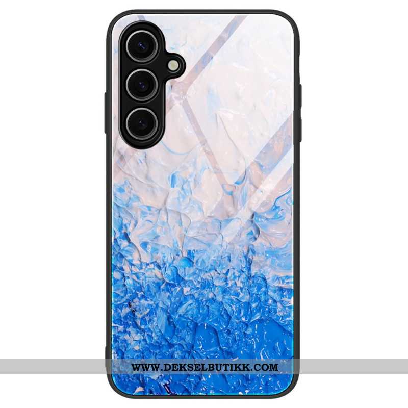 Deksel Til Samsung Galaxy S25 Plus 5g Herdet Glass Med Marmor