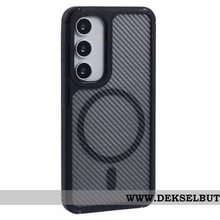 Deksel Til Samsung Galaxy S25 Plus 5g Magsafe-kompatibel Karbonfiber