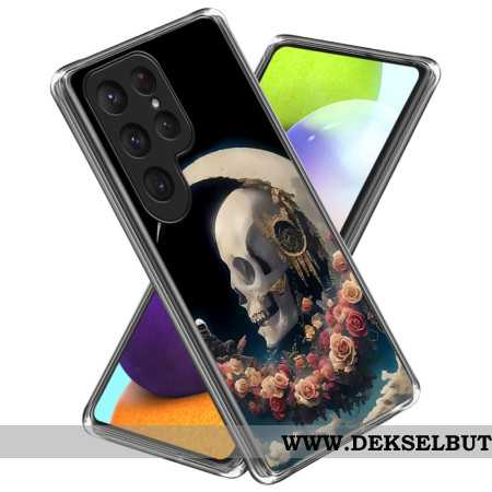 Deksel Til Samsung Galaxy S25 Ultra 5g Rosa Hodeskalle