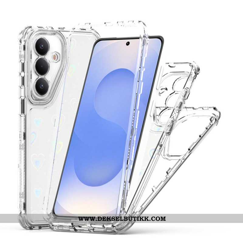 Deksel Til Samsung Galaxy S26 Gjennomsiktig Med Holografisk Film