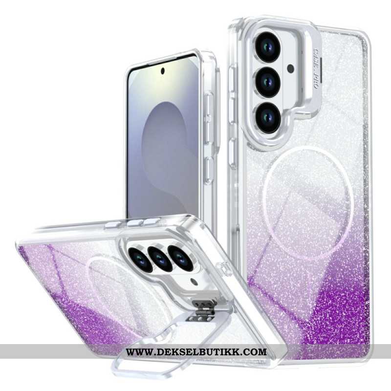 Deksel Til Samsung Galaxy S26 Plus Magnetisk Gradientglitter Og Bakside